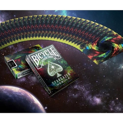 Stargazer nebula playing cards new arrivals