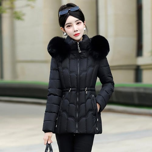 Korean long padded coat trend new arrivals