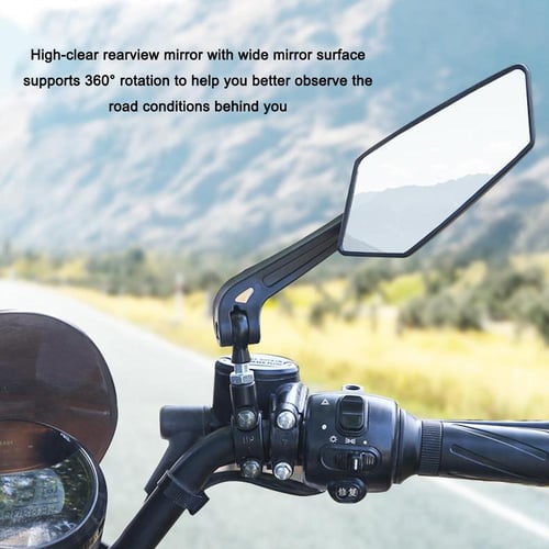 Bike handlebar rear view mirror cheap