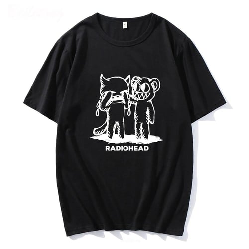Radiohead T Shirt Unisex100% Cotton Indie Rock Band Boy Hip Radiohead T Shirt Unisex100% Cotton Indie Rock Band Boy Hip