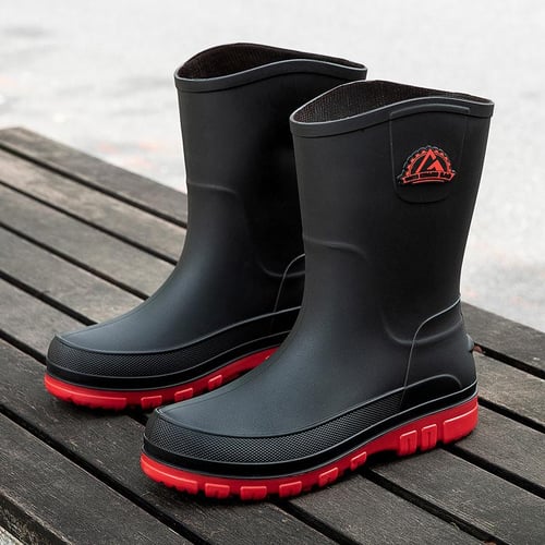 Slip on rain shoes clearance