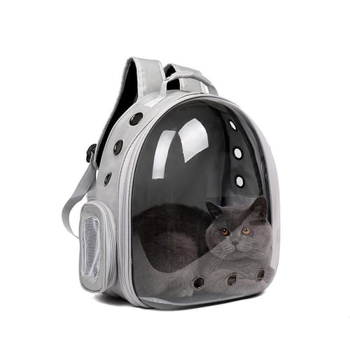 Cat Backpack Carrier Ventilate Transparent Waterproof Portable Cat