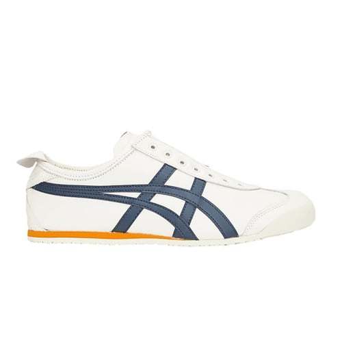 Onitsuka Tiger Mexico 66 Slip On White Navy Orange Unisex Sneakers