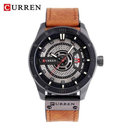 CURREN 8301 Men Watch Business Multifuntional Waterproof Watches