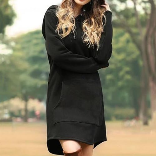 Loose pocket mini dress top