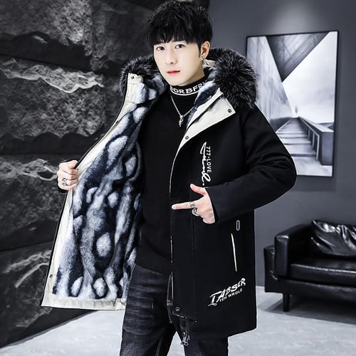 Fashion casual parka warm coats store