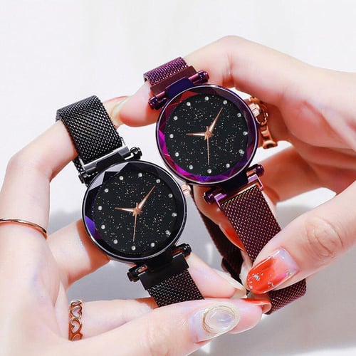 Starry night magnetic watch deals