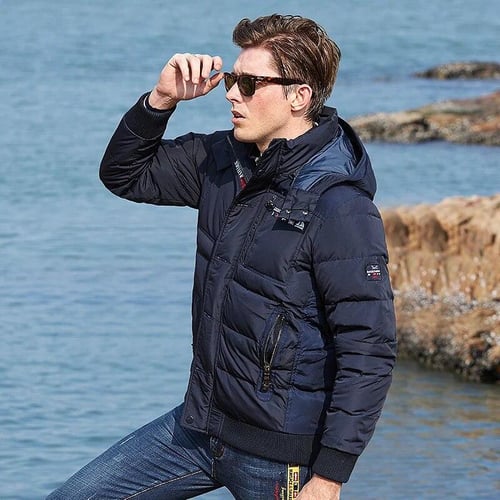 Waterproof feather down coat 2025