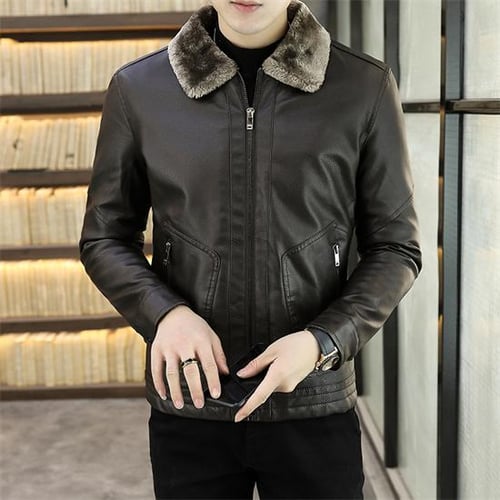 Mens 4xl leather jacket shop