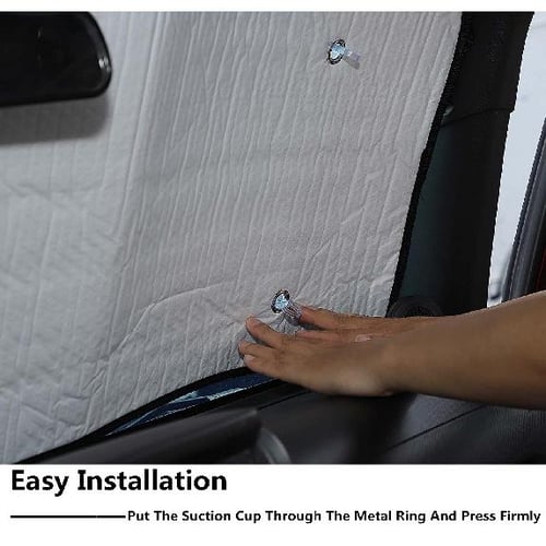Car Curtain Anti-UV Window Sun Visor Cover Windshield