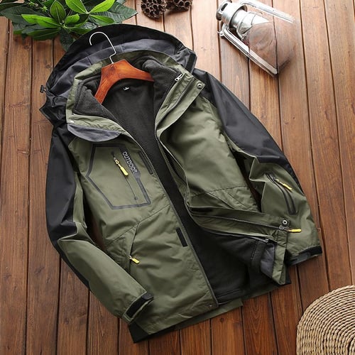 Winter camping jacket cheap