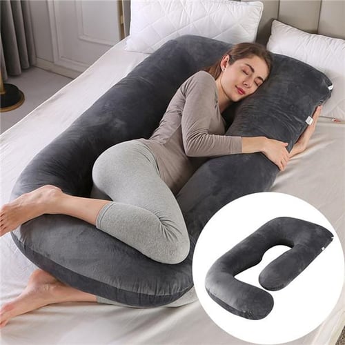 Giant u discount shaped pillow