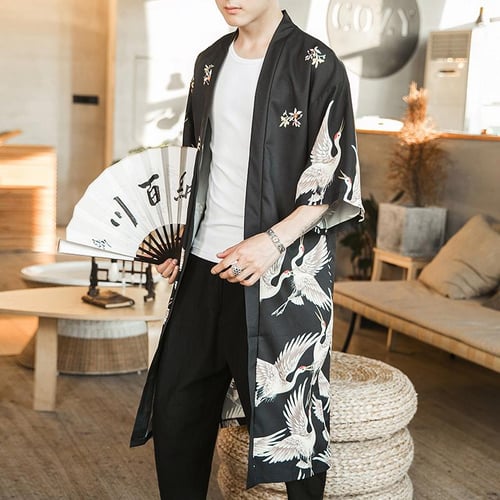 Male kimono jacket shop