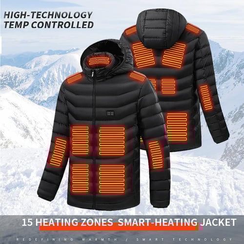 Heat pad jacket hot sale