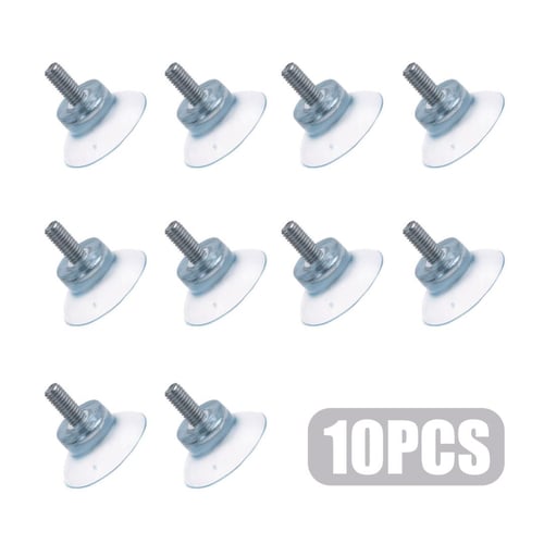 Rubber strong suction cup replacements for shop glass table tops