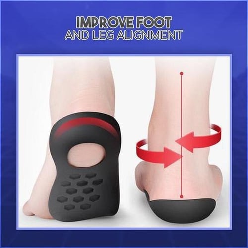 Cushioned insoles shop for flat feet
