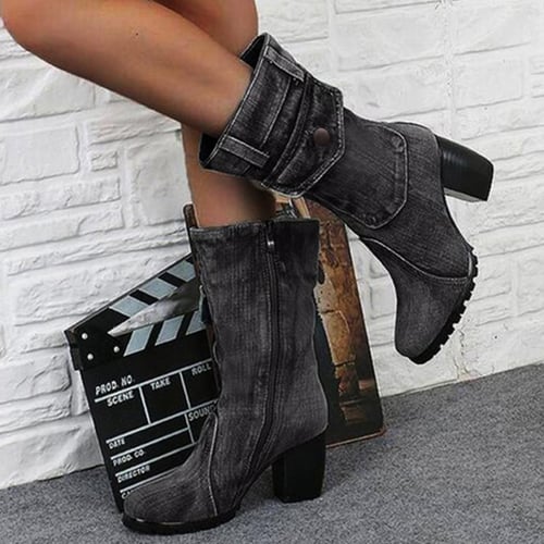 Mid rise heels online