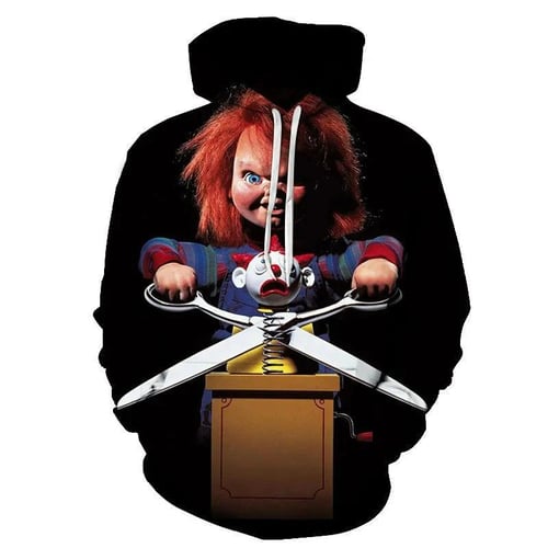 3d horror hoodies outlet