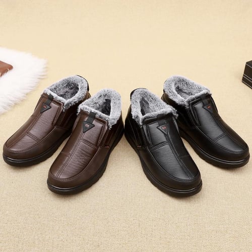 Ankle moccasins with fur shop