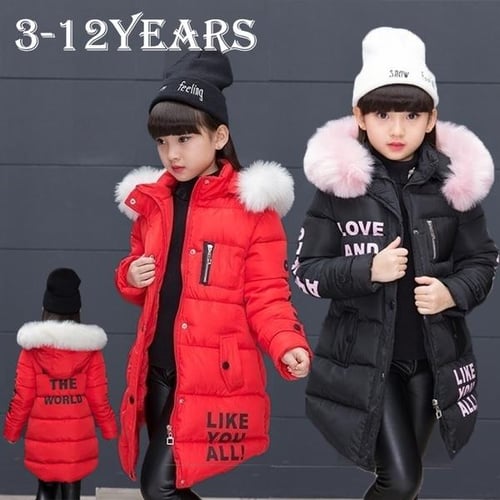 F and f girls coats top