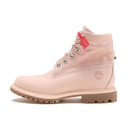 Timberland pink work boots clearance