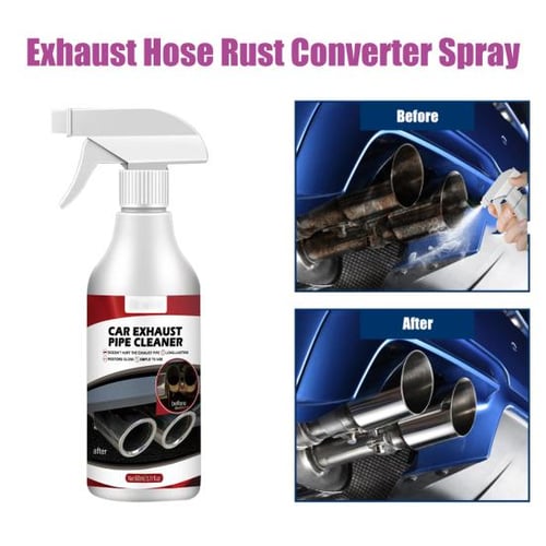 Rust converter on exhaust hot sale