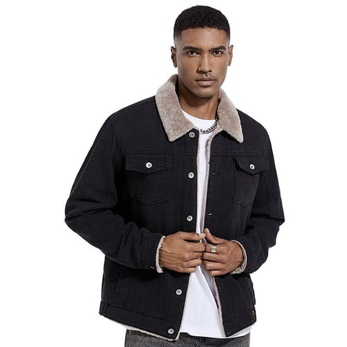 Jean jacket warm shop