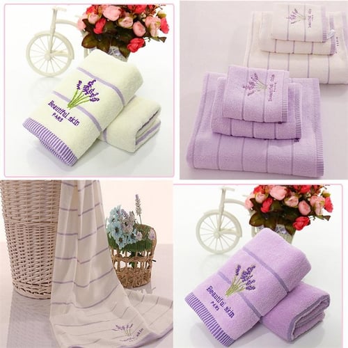 Lavender hotsell towel set