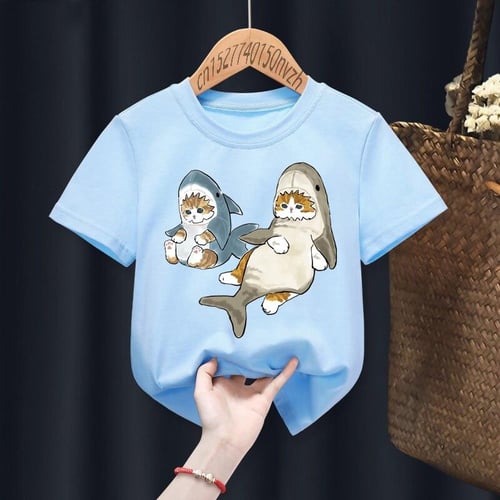 Cute shark shirts hot sale