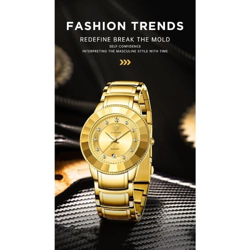 SKMEI watch for men Casual Fashion Double Diamond Watch Luxury