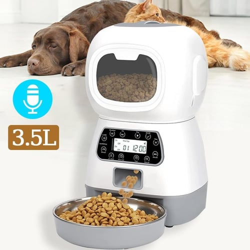 Remote pet food dispenser store