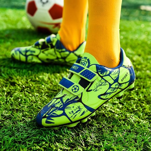 Youth soccer cleats velcro new arrivals