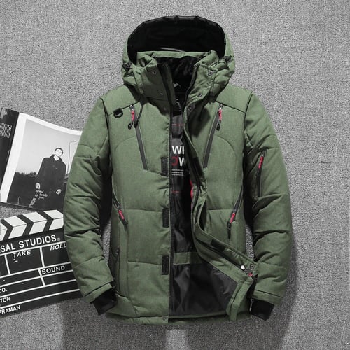 Mens thick puffer coat clearance
