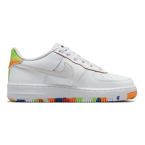 Nike air force white total orange online