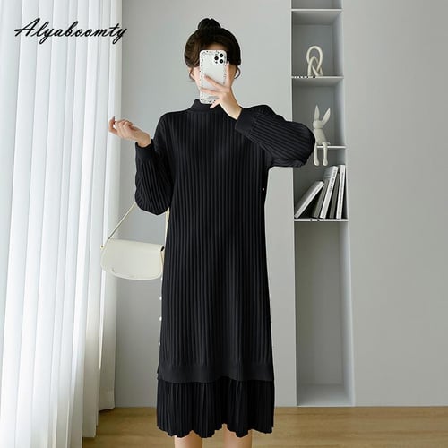Patchwork sweater dress deals