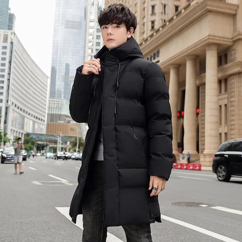 Long cotton jacket discount
