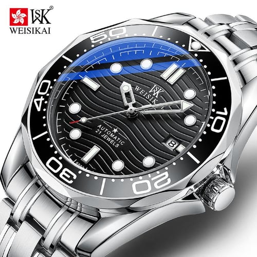 New TOP Brand Luxury Men s Watch With Box Business Watch