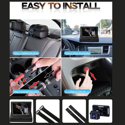 Foldable rear facing car seat clearance