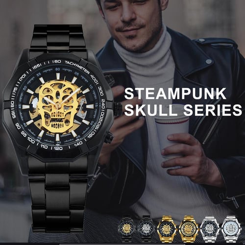 Winner skull watch deals