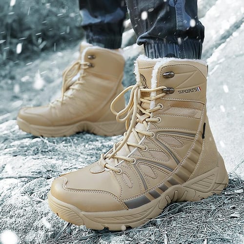 Lightweight waterproof insulated men's boots on sale