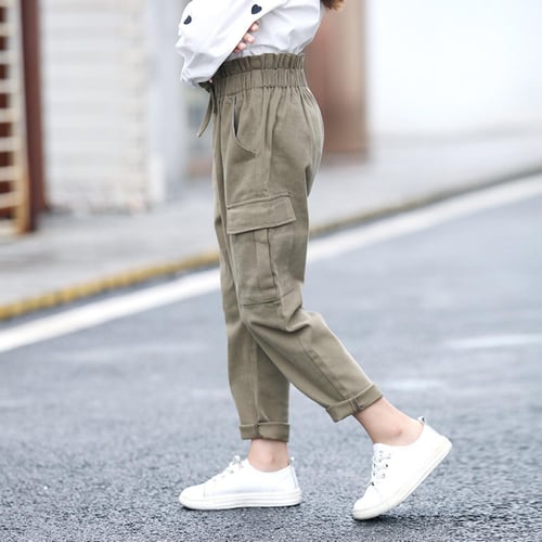 Loose trousers for girls top