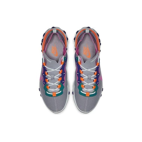 Nike react element 55 wolf grey laser fuchsia hyper crimson online