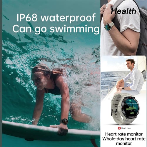 Fitness tracker with gps and waterproof outlet
