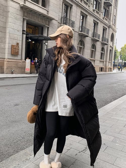 Korean fashion long coat top