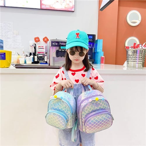 Shiny bags for school store