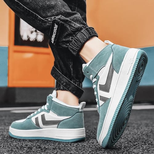 New fashion high top skateboard shoes hot sale