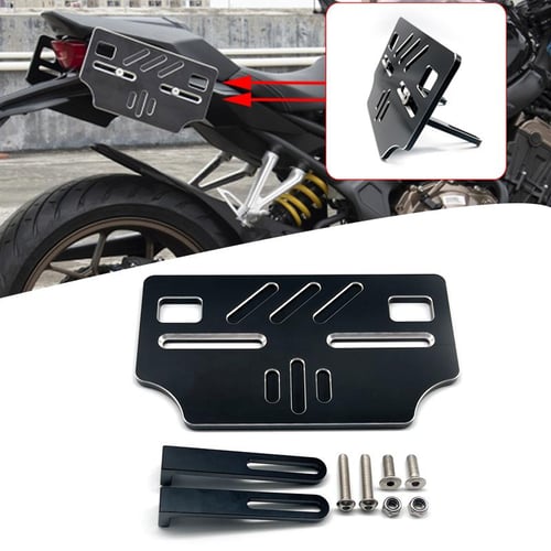 Motorcycle saddle bag rack sales
