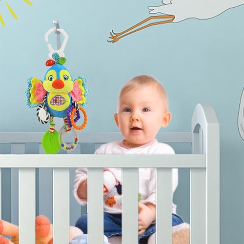 Baby bed with hanging toys clearance