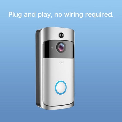 Video wireless doorbell 720p hd home security camera sales