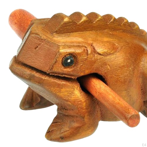 Wooden frog instrument name top